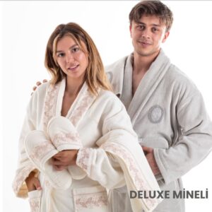 طقم روب حمام فرنسي