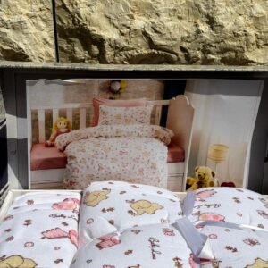 طقم بيبي ومعفار مرحله انتقاليه فلانيل مخملي شتوي دافي جداً