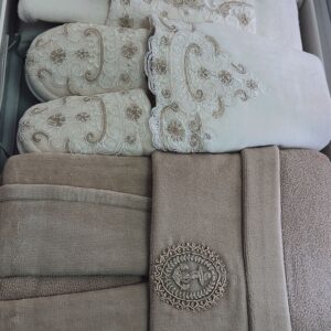 روب حمام فرنسي قطن 100%