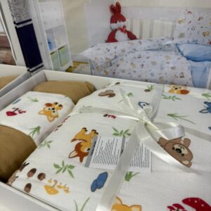 طقم بيبي ومعفار مرحله انتقاليه فلانيل مخملي شتوي دافي جداً