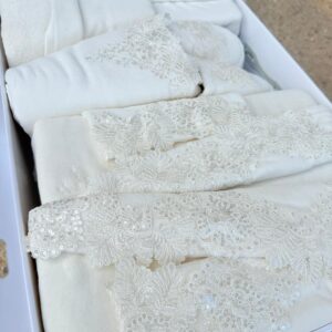 طقم روب الحمام الفرنسي