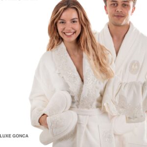 طقم روب حمام فرنسي