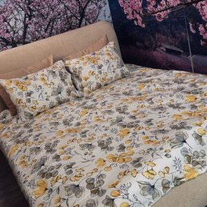 طقم شتوي فلانيل مع بيت لحاف دافي