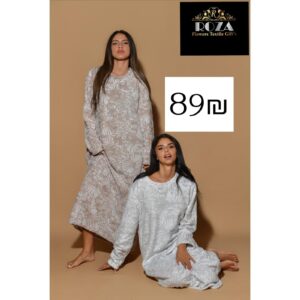 فستان شتوي مخمل دافي