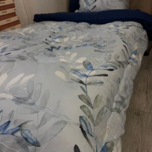 طقم صيفي لحاف جاهز ووجهين مخدات وملف مغيط