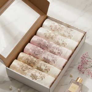 طقم 6 مناشف حجم متر