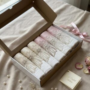 طقم 6 مناشف حجم متر