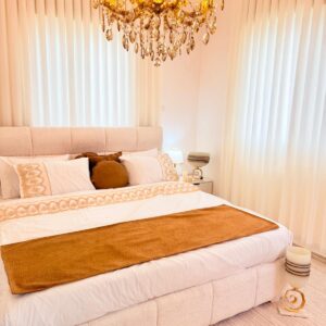 طقم عروس ذهبي دانتيل